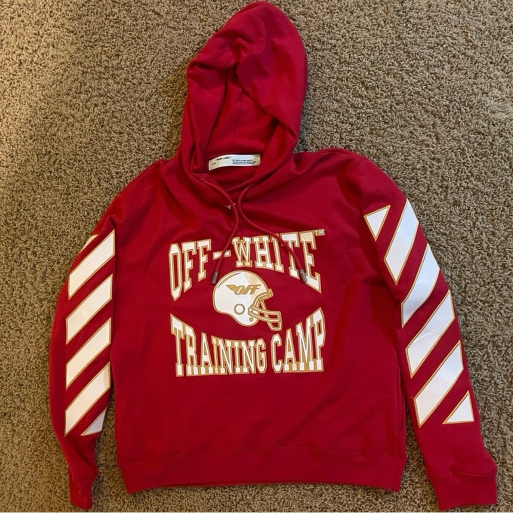 Off White Training Hoodie